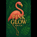 PINK GLOW NAILS